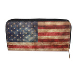 American Flag Printed Wallet