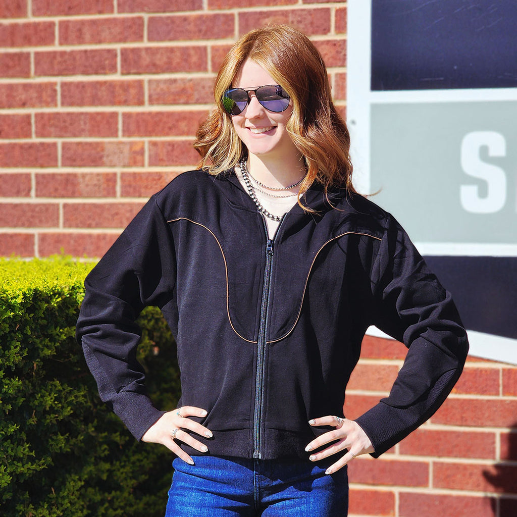 western mid jack zip up 