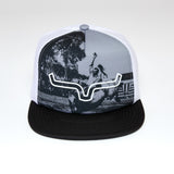 Kimes Ranch Whalen Graphic Cap featuring a structured crown, curved bill, and bold Whalen graphic patch on the front.