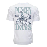 White Punchy Days Tee