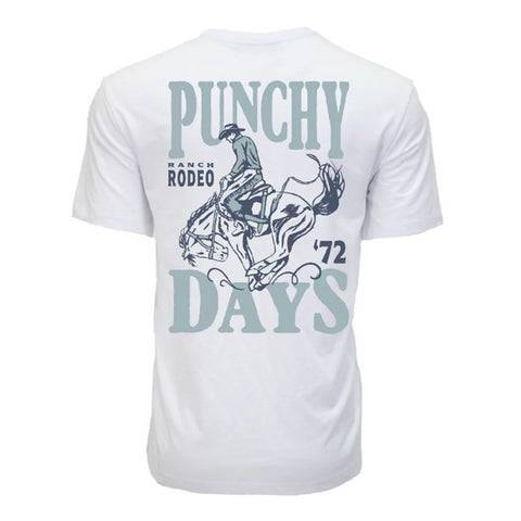 White Punchy Days Tee