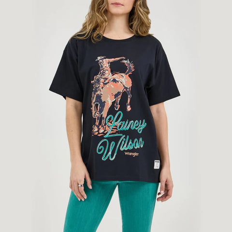 Lainey Wilson, Bucking Horse, T-Shirt, Crew Neck 