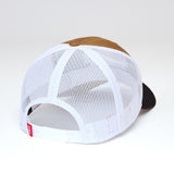 Kimes Ranch Woodland Cap Showing the Mesh Snapback.
