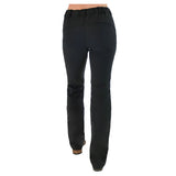 Work Hard Play Hard Black Pants Back