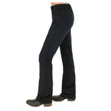 Work Hard Play Hard Black Pants Side