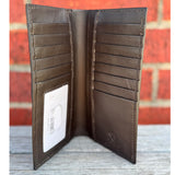 Inside of rodeo wallet.