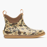 Full heel to toe view of Duck Camo Deck Boot