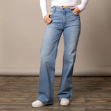 Kimes Ranch women’s Zoey jeans with flattering Western fit and classic denim style, front view.