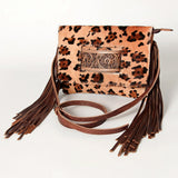 Cheetah Fringe purse