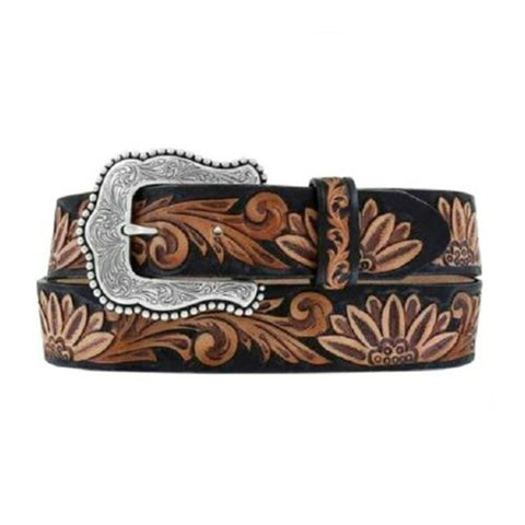 Tony Lama Women's Delhart Daisy Belt