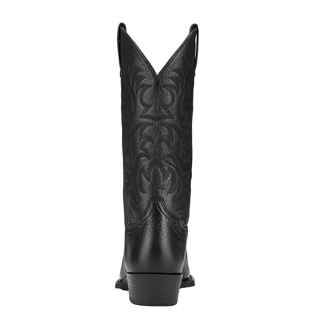 Ariat Mens Black Heritage Leather Western Boots US 11D Style 34770 $_12.JPG?set_id=880000500F main image 3
