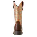 Ariat Women's Brown/Orange Embossed Boots