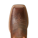 Ariat Women's Brown/Orange Embossed Boots