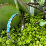 "Harli" Zuni Inlay Kingman Cuff