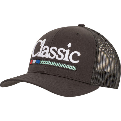 Classic Ropes Black Trucker Snapback