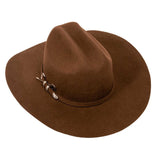 American Hat Co. Women's Brown Cattleman Felt Hat