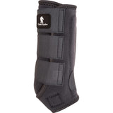 Outside of charcoal classic fit boot.