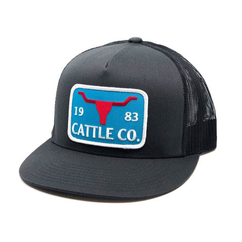 Whiskey Bent Black and Blue Cattle Co. Cap