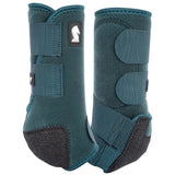 Classic Equine Dragonfly Green Front Legacy2 Support Boots