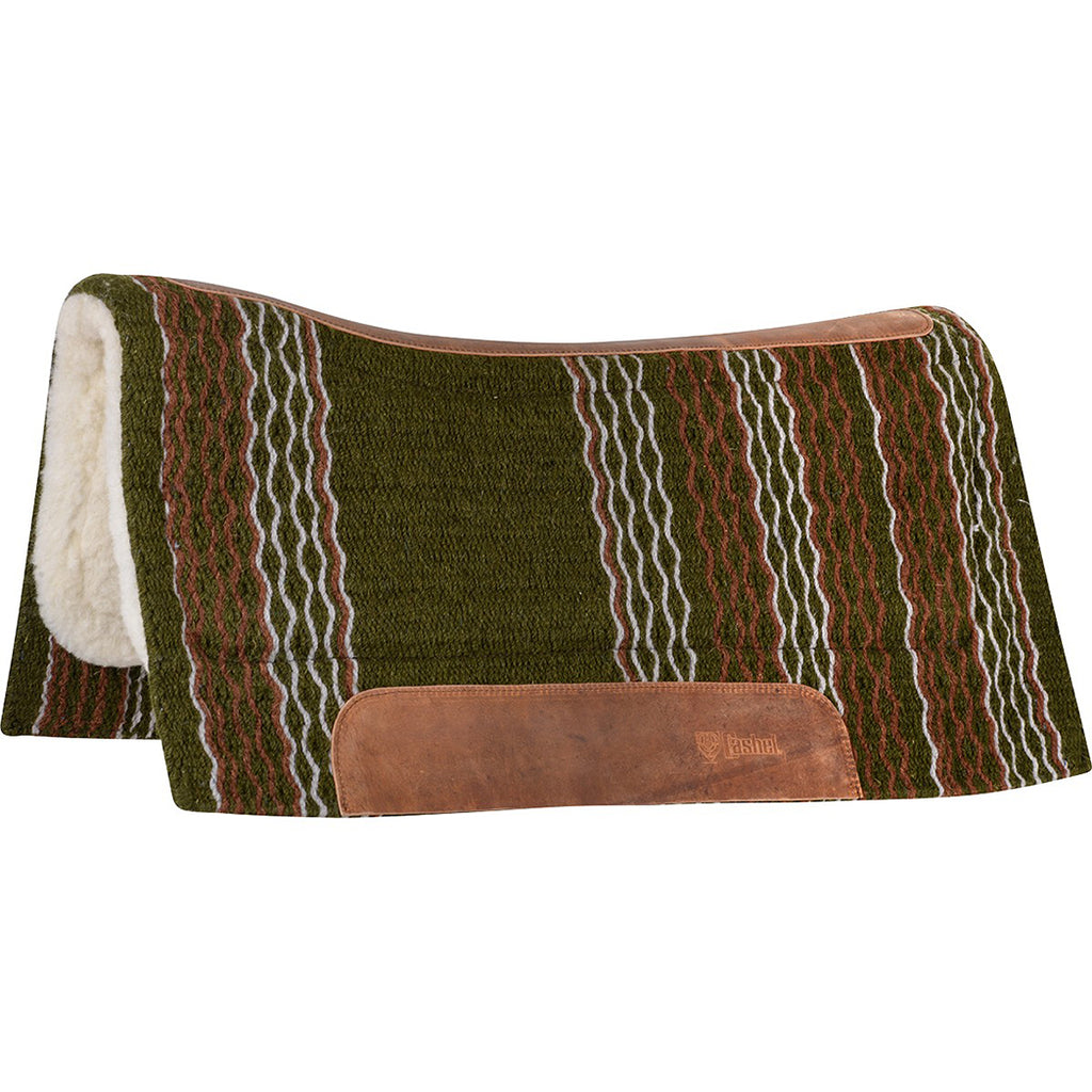 Cashel Olive Performance Blanket Top Felt Pad