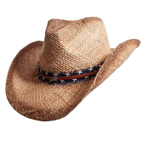 American Hat Co. Natural Dusty Straw Shady Hat