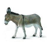 CollectA Donkey features eye-catching grey tones that transition to a nice white belly- with white background
