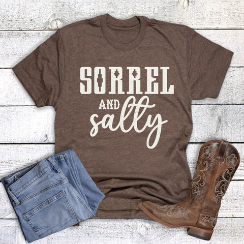 Brown Sorrel and Salty Tee