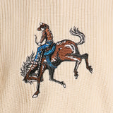 Close Up Bronc Embroidered Graphic 