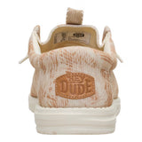Back side view of Wally Tropical Shoe. 