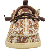 Toe side view of Wally Funk Teton Jacquard Shoe