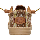Heel side of Argon Oil Wally Funk Teton Suede Shoes