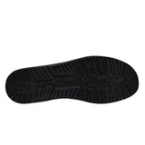 Bottom side view of Black Mono Wally Mesh Shoe