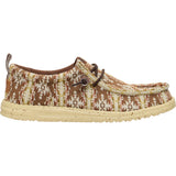 Full side view of Wally Funk Teton Jacquard Shoe