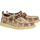 Side view of both Wally Funk Teton Jacquard Shoes