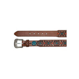 Hooey Men's Aztec Pattern Belt