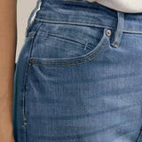 Kancan Medium Washed High Rise Super Flare Jeans