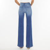 KanCan Women's Ultra High Slim Flare Jeans