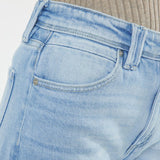 KanCan Women's Light Wide Flare Jeans