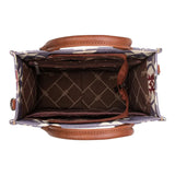 Inside of purse open