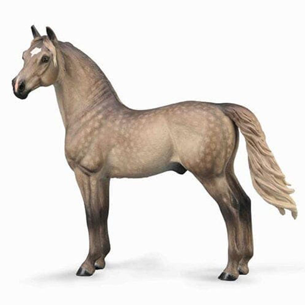 Tan model horse figure
