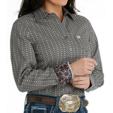 Cinch Women's Grey Western Shirt