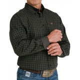 Cinch Men's Black Medallion Shirt