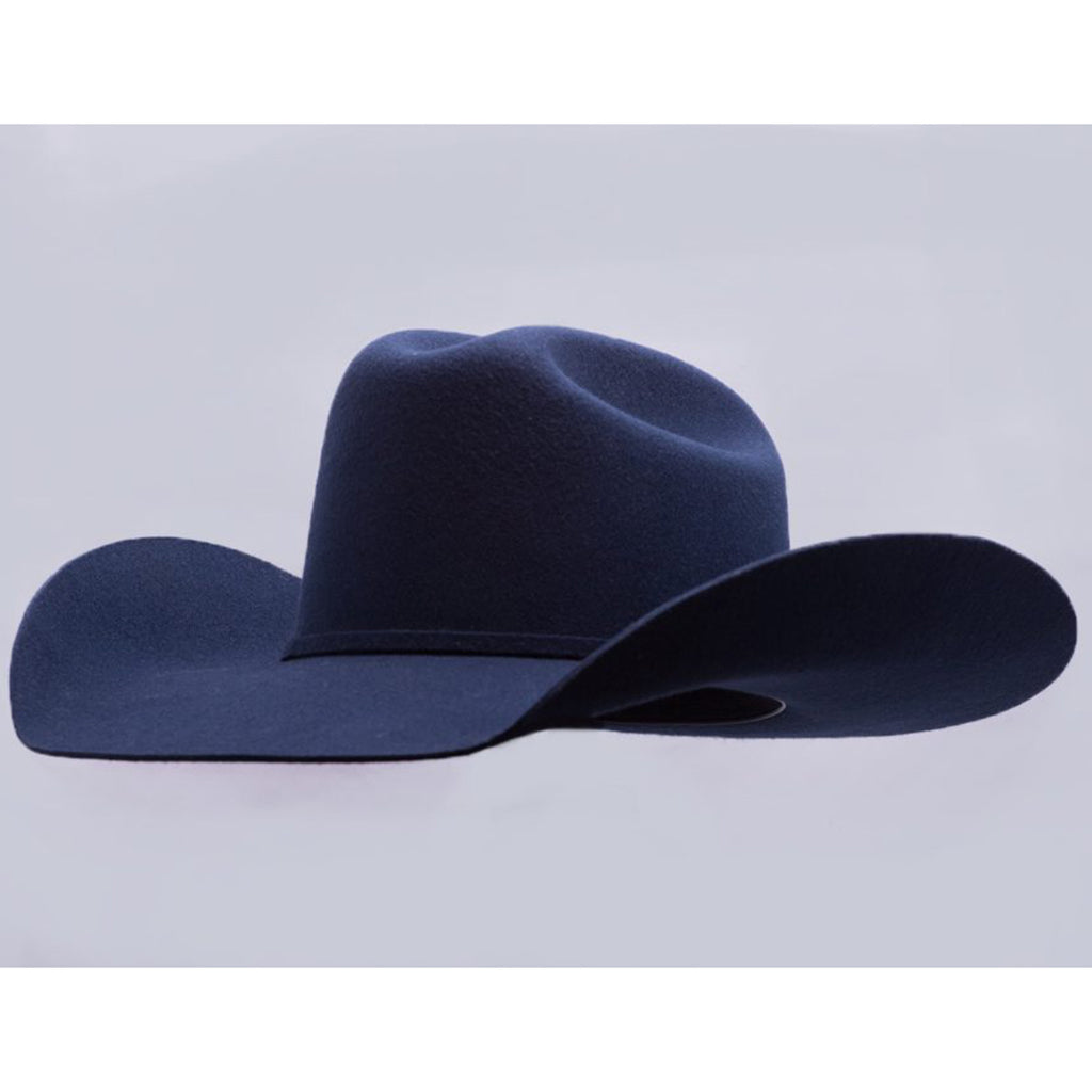 Western Wear Stetson Cap Cowboy Serratelli 6X Canyon Dark Navy Fur