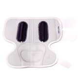 Inside of white skid boot.