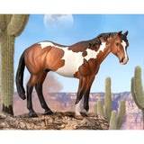 Paint Horse - Bay Overo Figurine