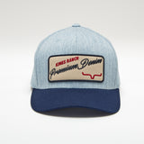 Kimes Ranch Premium Denim Heather Blue Cap