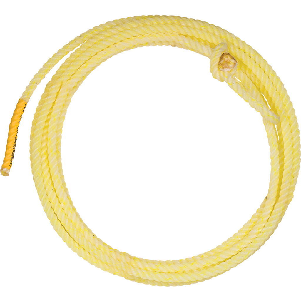 Light yellow peewee rope. 