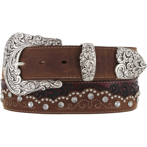 Tony Lama Women's Kaitlyn Crystal Belt