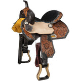 Royal King 10in Youth Barrel Saddle