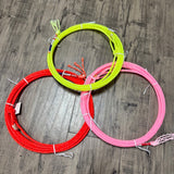 Yellow, light pink, and red colors available. 